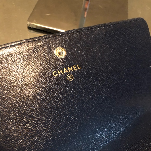 CHANEL Chevron CC wallet - Picture 4 of 9